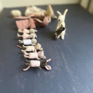 Tiny animals, Tiny friends, size 5cm-5.5cm, girl, pet for doll, friends for doll, maileg, Obitsu11, Stodoll