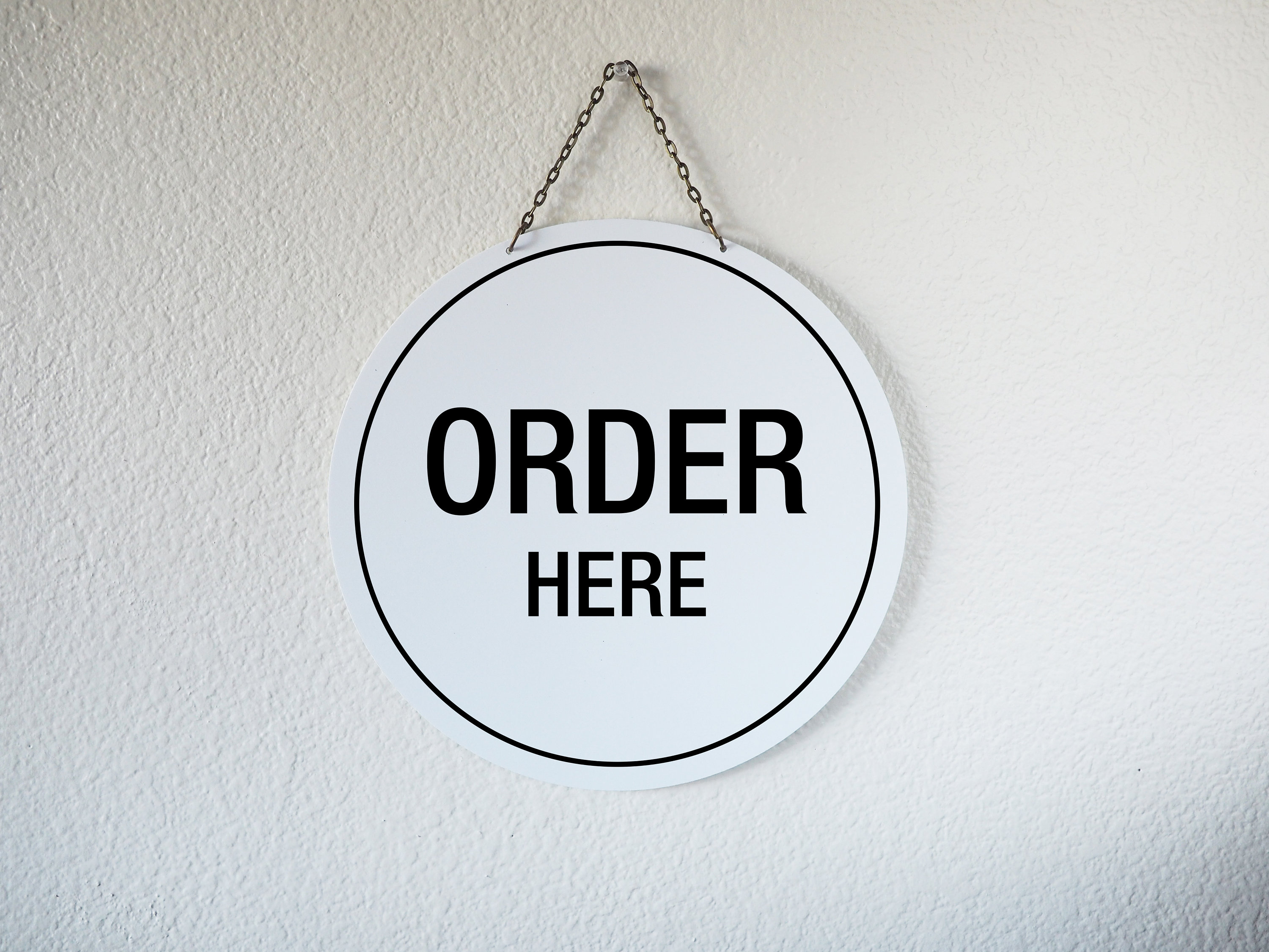 Order here sign - Etsy 日本