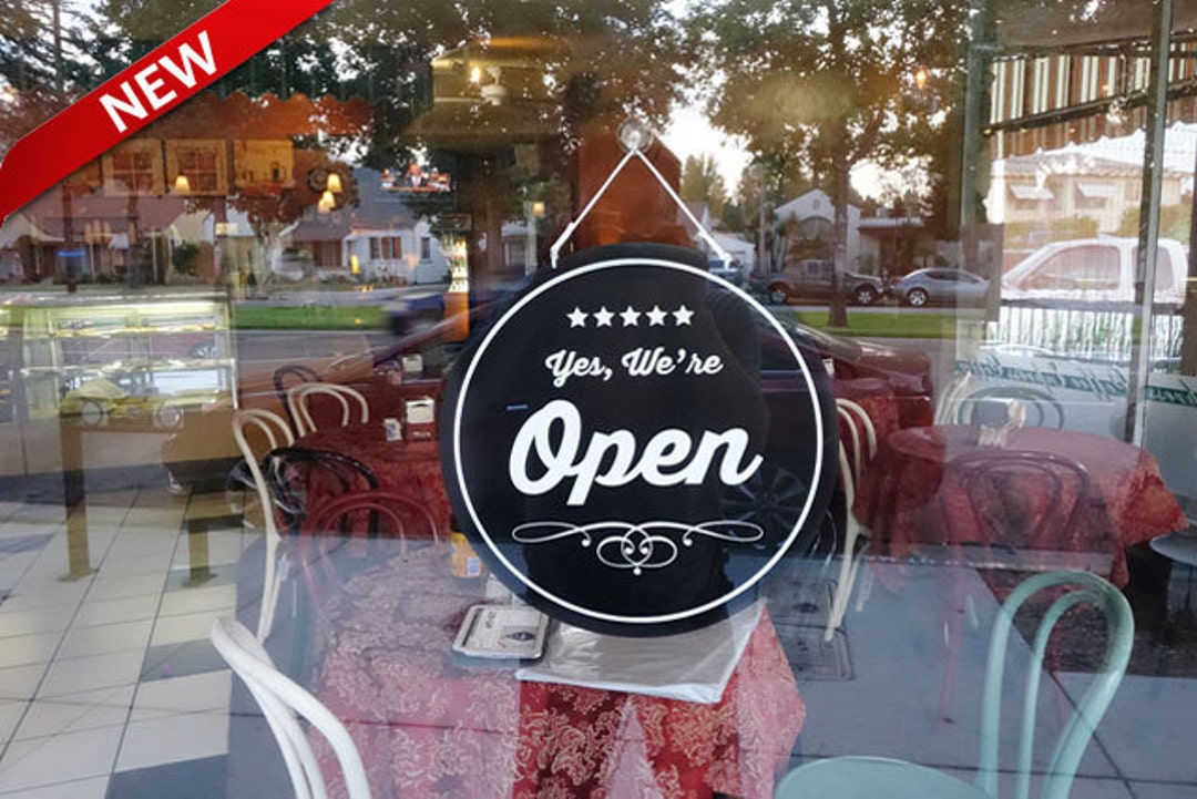 Open Sign, Open Closed Sign,vintage Style, Vintage Style Open Closed ...
