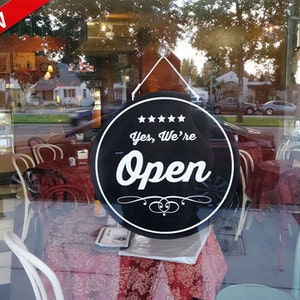 Open Sign, Open Closed sign,Vintage Style, Vintage style open closed sign. Store Sign, Business Sign