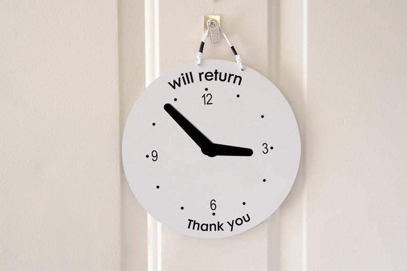 Two Sided Will Return/open Signopen Signstore Etsy