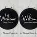Two Sided in Session/welcome Sign - Etsy