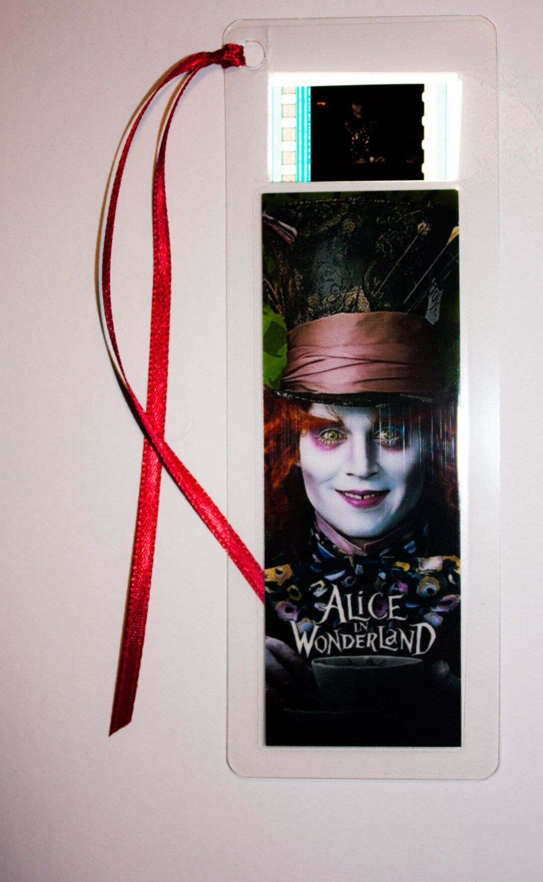 Alice in Wonderland Johnny Depp 35mm Film Cell Bookmark - Etsy Australia