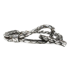 Mens Cuff Bracelet, Oxidized Sterling Silver Mens Cuff Bracelet, Mens Bracelet, Oxidized Silver Cuff, Mens Jewelry, Gift, For Him