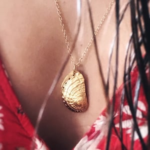 Sea Shell Necklace, Shell Necklace, Gold Sea Shell Necklace, Gold Necklace, Boho Chic Jewelry, Boho Jewelry, Ocean Jewelry, Gold Sea Shell