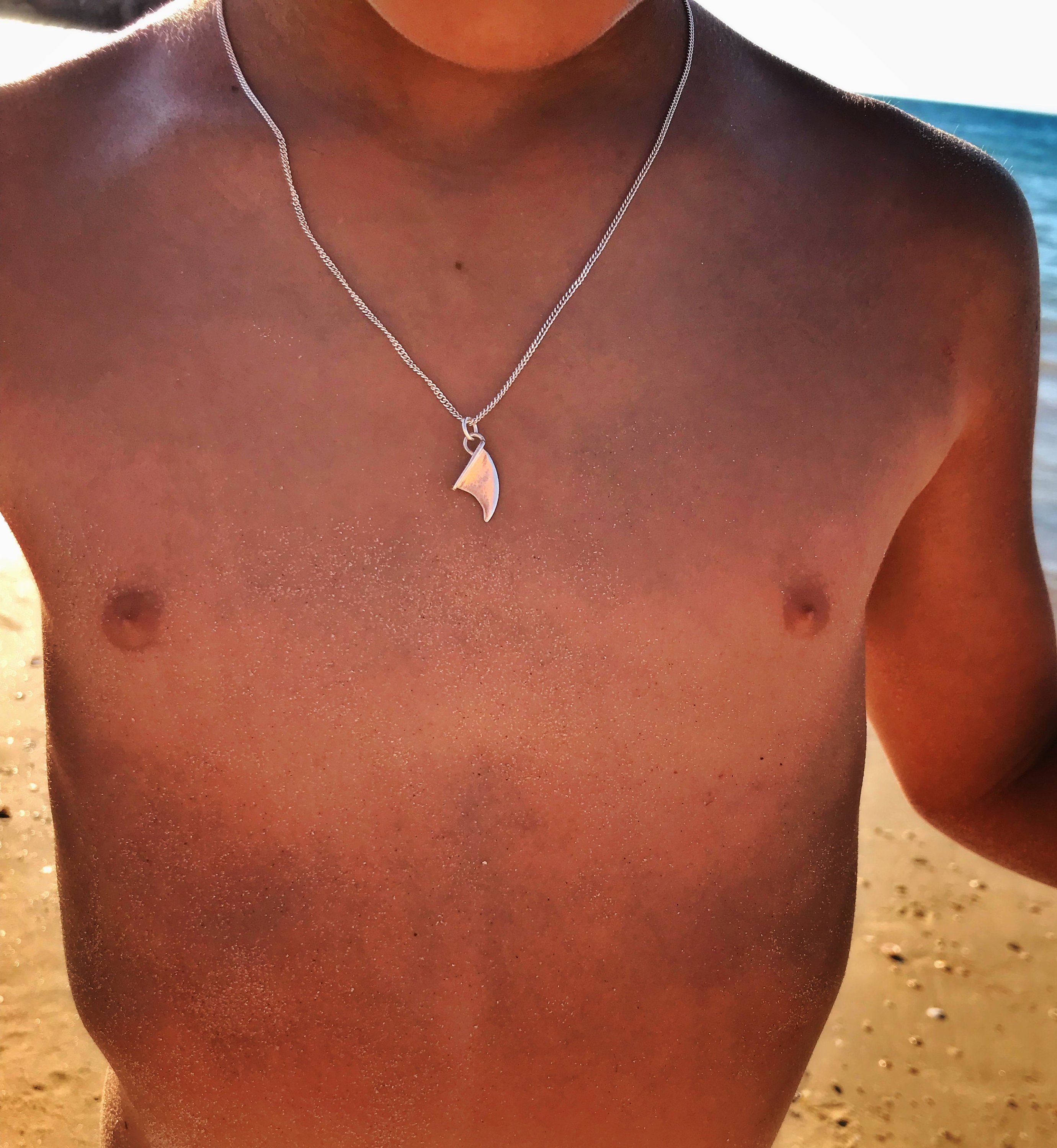 Surfer Necklace Leather Ladies Men Surf Jewelery Kite | eBay
