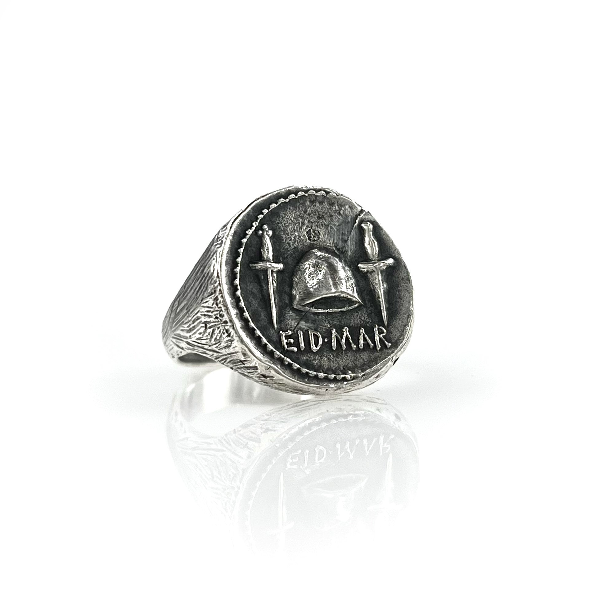 ピンキーリング、ジェントルマンリング、イード・マルコインリング、シルバーシグネットリング、ピンキーシルバーリング、重ね付けリング、ボヘミアンジュエリー、コインリング、繊細なリング