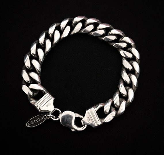 Curb link mens bracelet deals