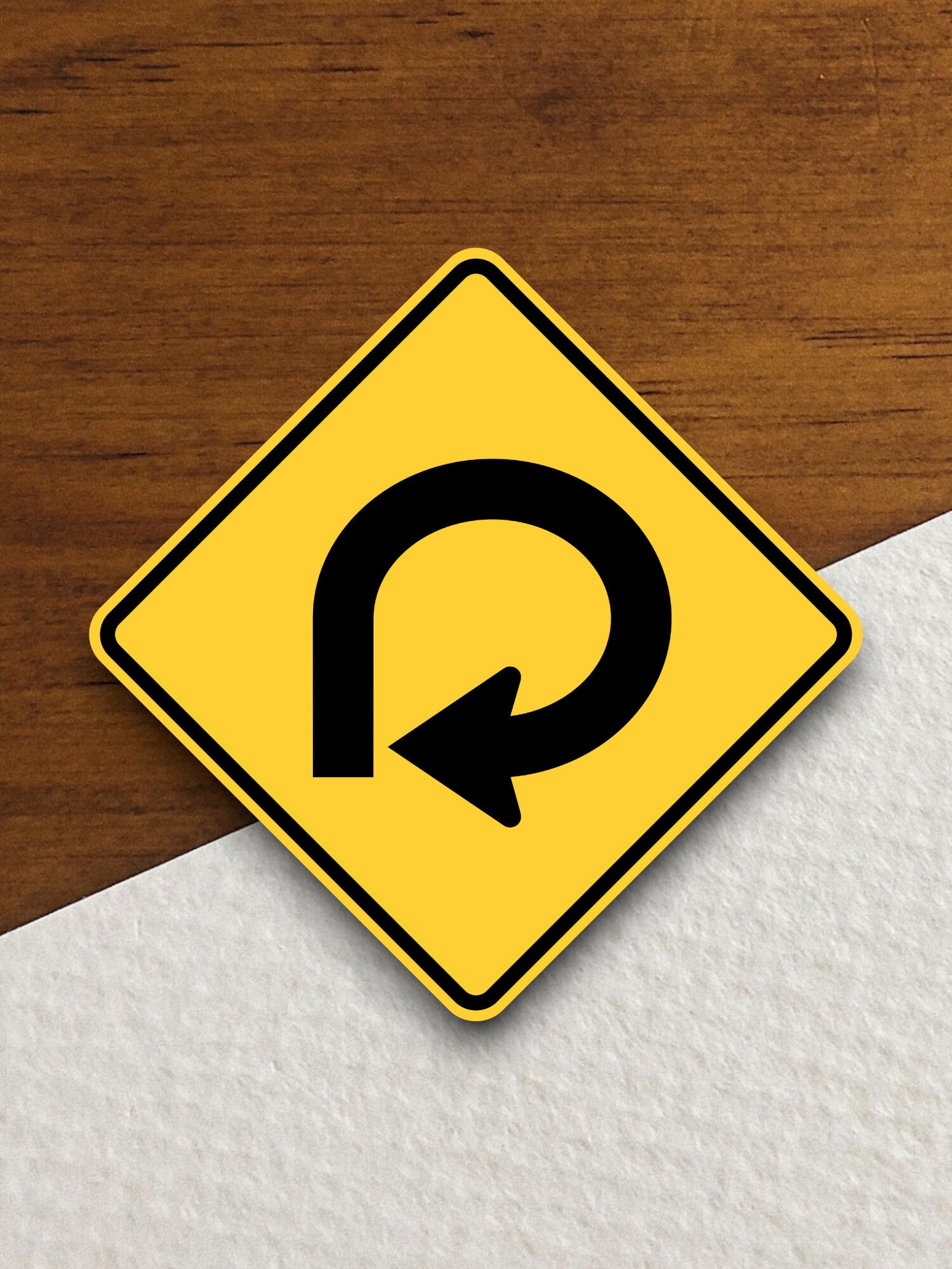 270-degree loop  road sign stickers, Traffic Sticker, Road Sign Decoration, Road Work Signs, Building Signs, Traffic Sign