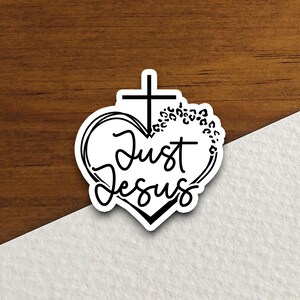 Sticker Jésus, Sticker religieux, Sticker foi, Sticker culte, Sticker chrétien, Sticker écriture sainte