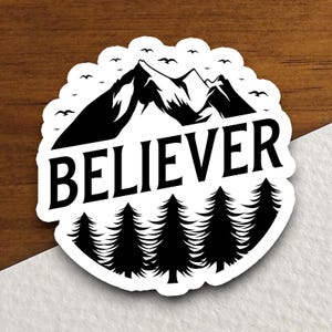 Sticker croyant, Sticker religieux, Sticker foi, Sticker culte, Sticker chrétien, Sticker écriture sainte