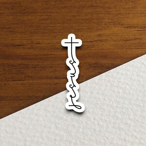 Sticker Jésus, Stickers chrétiens, Sticker religieux, Sticker foi, Sticker culte, Sticker chrétien, Sticker écriture sainte