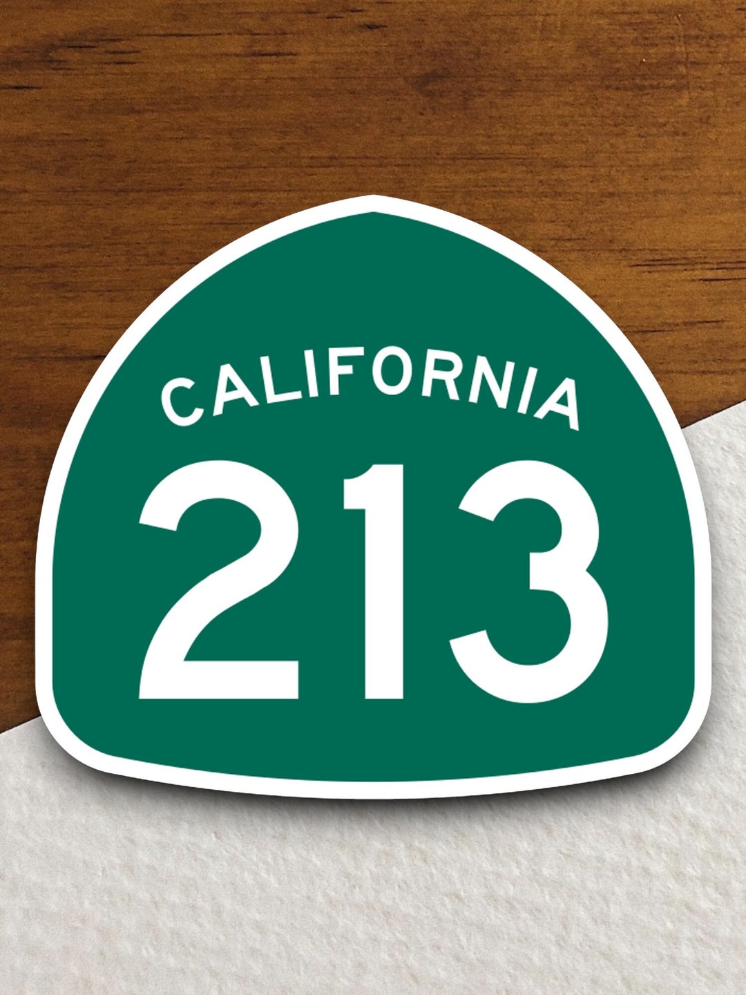 California State Route 213 Road Sign Sticker, Road Trip Sticker ...