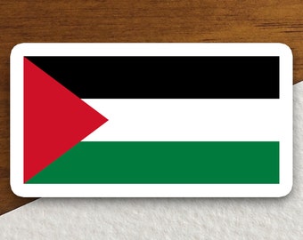 Palestine flag sticker, international country sticker, international sticker, Palestine sticker, Palestine laptop sticker