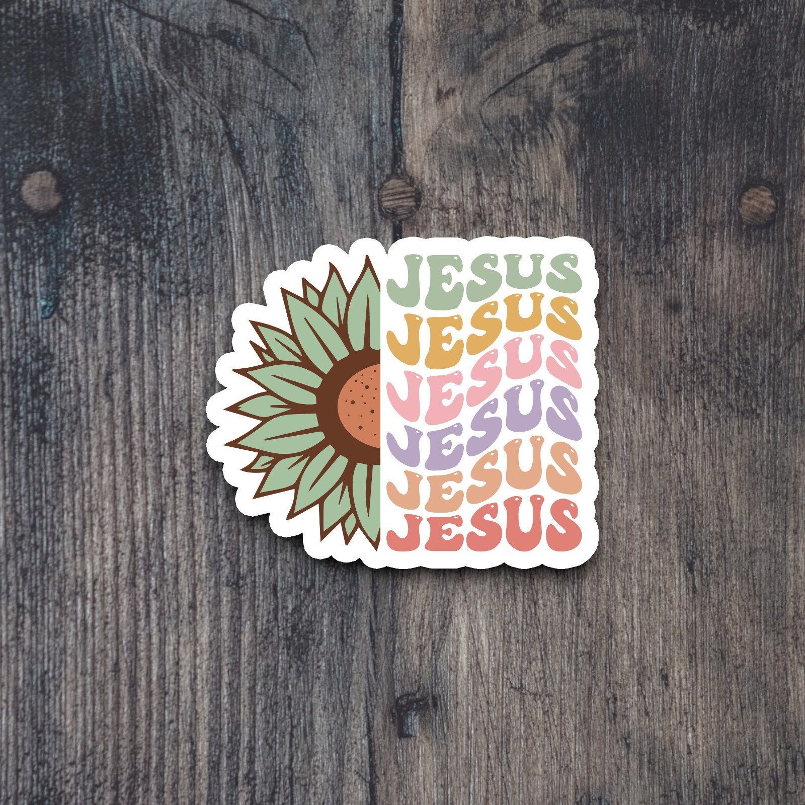 Jesus Sticker, Christian Stickers, Religious Sticker, Faith Sticker ...