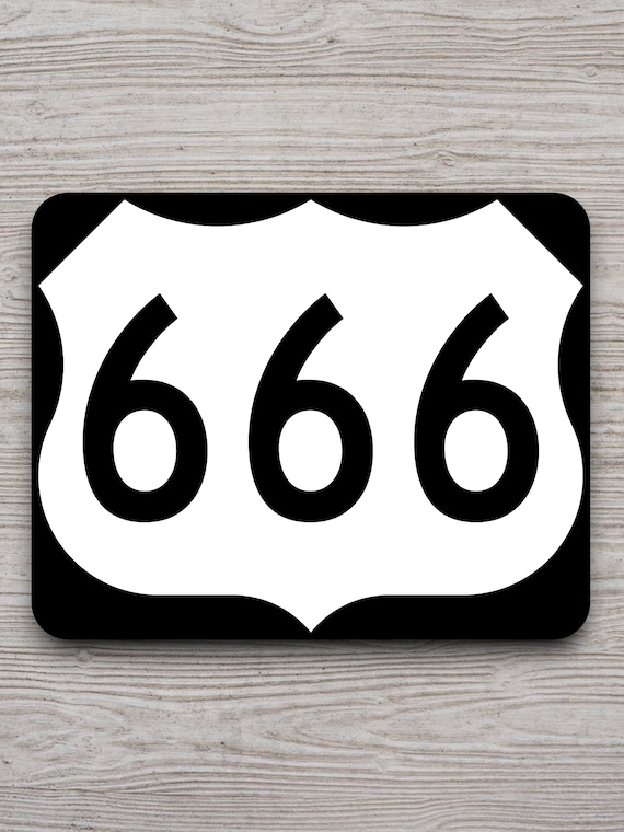 アメリカ合衆国ルート666道路標識ステッカー、ロードトリップ
