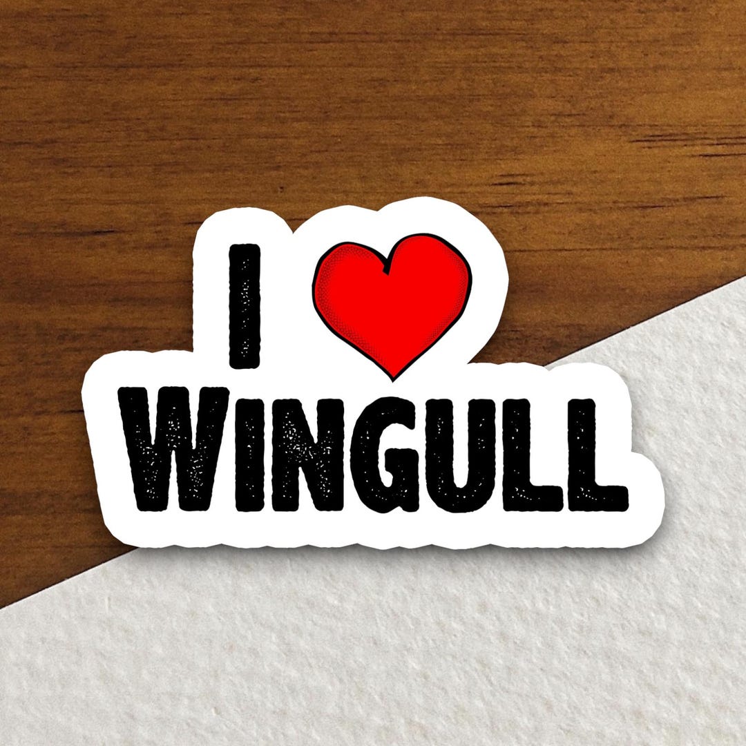 Wingull Sticker I Love Wingull Sticker, Pokémon Sticker, Heart Sticker, Love Sticker ...