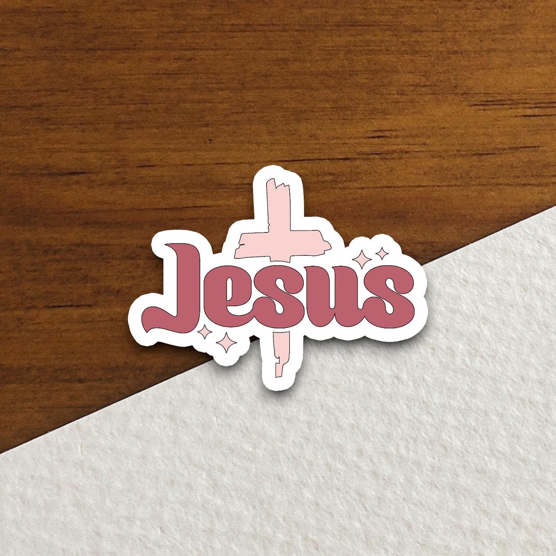 Jesus Math Christian Sticker Jesus Sticker, Christian Stickers, Religious Sticker, Faith Sticker ...