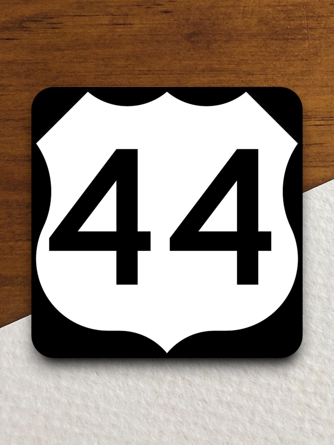 United States Route 44 Road Sign Sticker US Highway Decal Travel ...