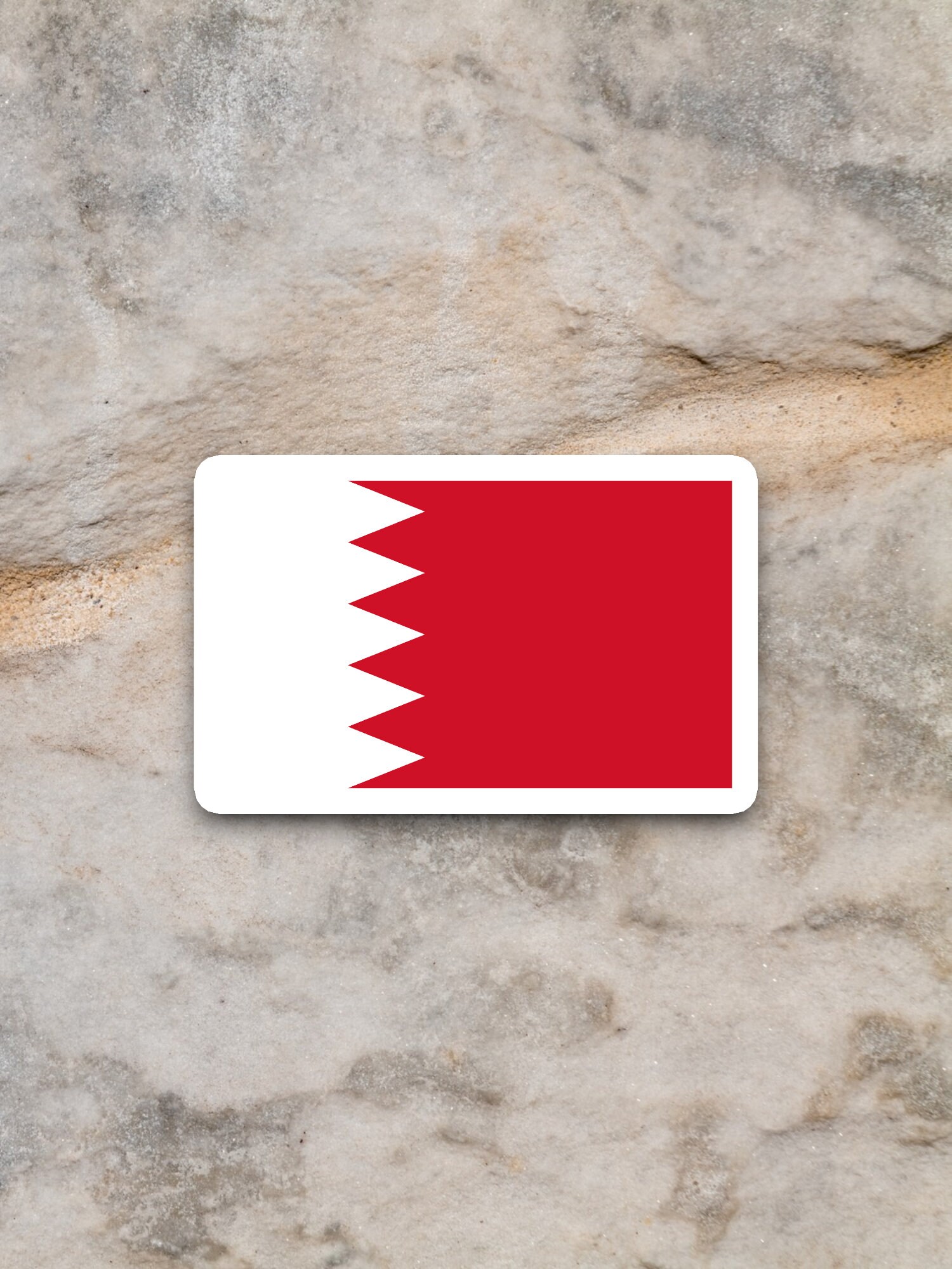 Bahrain Country Flag Sticker, International Country Sticker ...