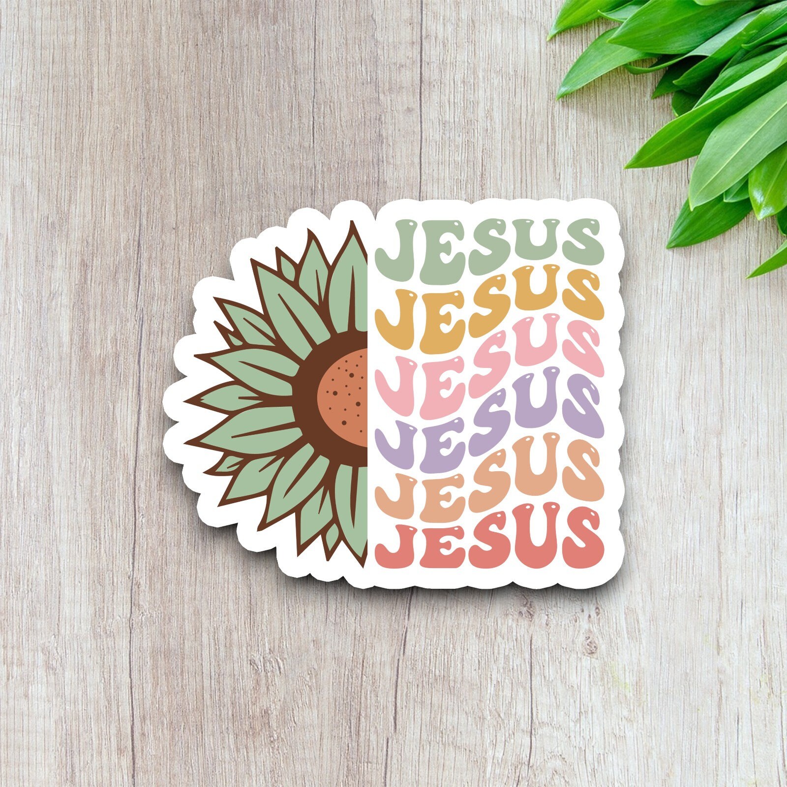 Jesus Sticker, Christian Stickers, Religious Sticker, Faith Sticker ...