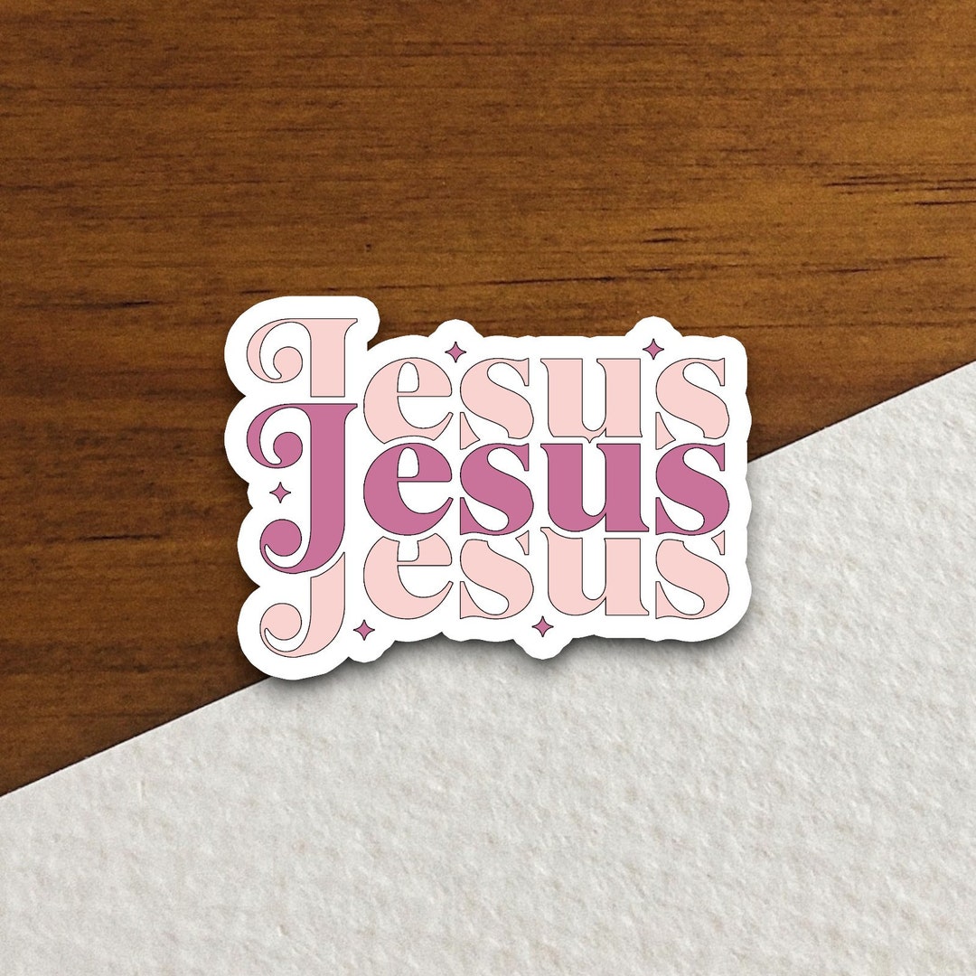 Jesus Math Christian Sticker Jesus Sticker, Christian Stickers, Religious Sticker, Faith Sticker ...