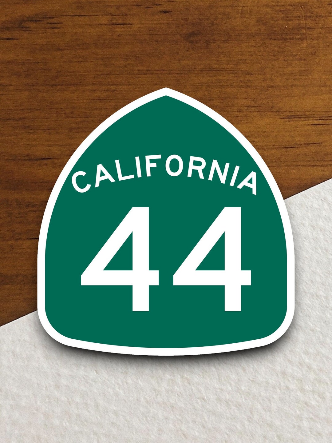 California State Route 44 Road Sign Sticker, Road Trip Sticker, Highway ...