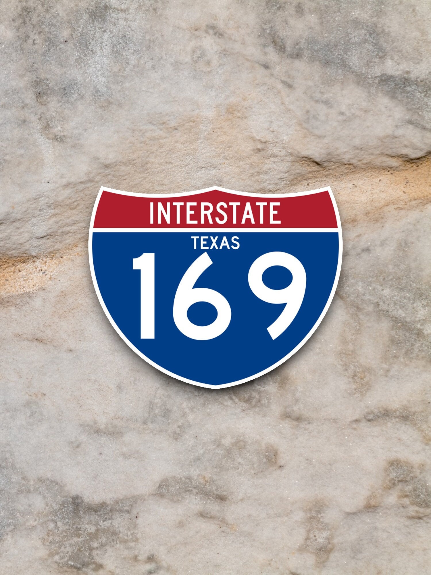 Interstate Route 169 Texas Sticker, Texas Sticker, Interstate