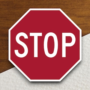 Adesivos de placa de pare, Adesivo de trânsito, Decoração de placa de trânsito, Placas de obras na estrada, Placa de trânsito
