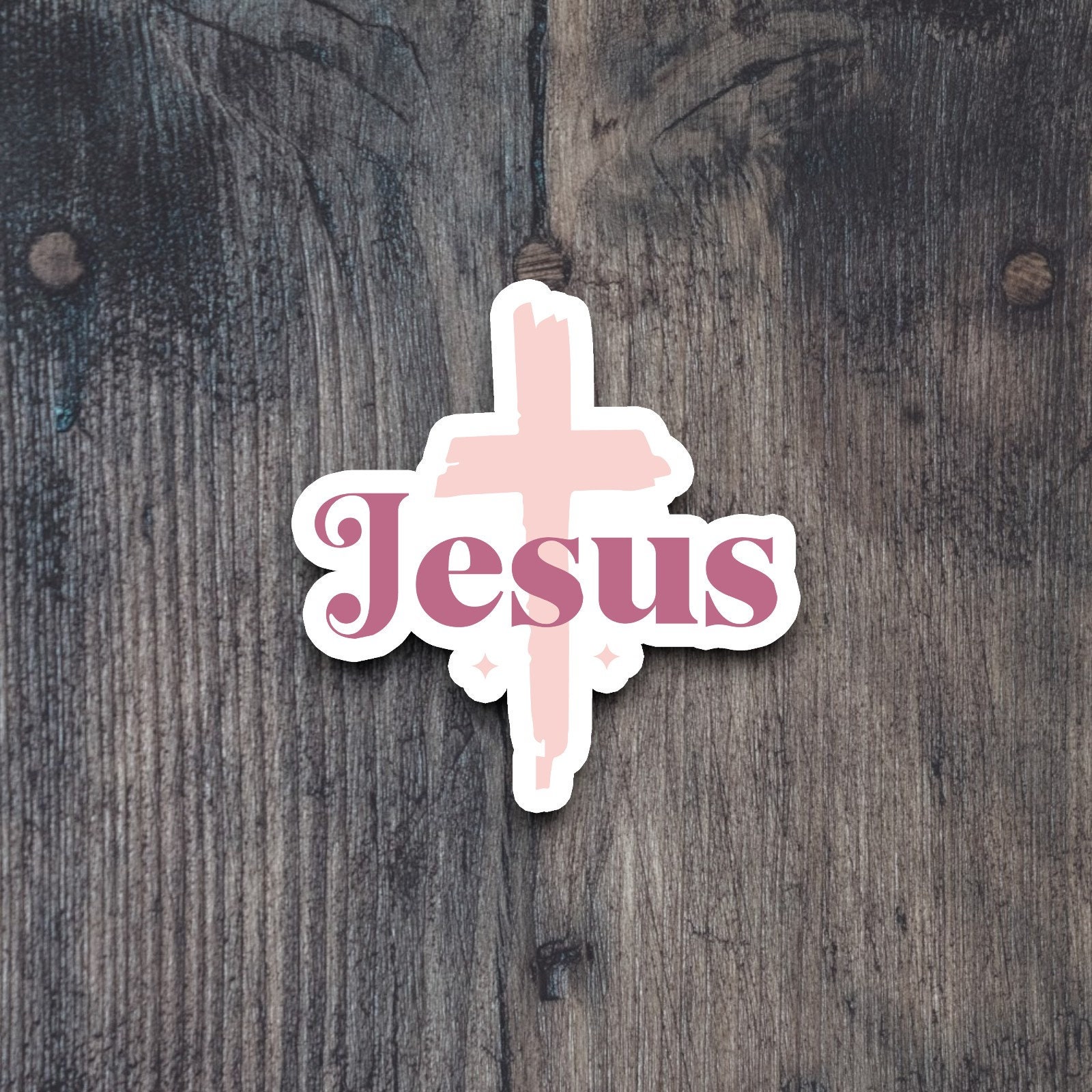 Jesus Math Christian Sticker Jesus Sticker, Christian Stickers, Religious Sticker, Faith Sticker ...