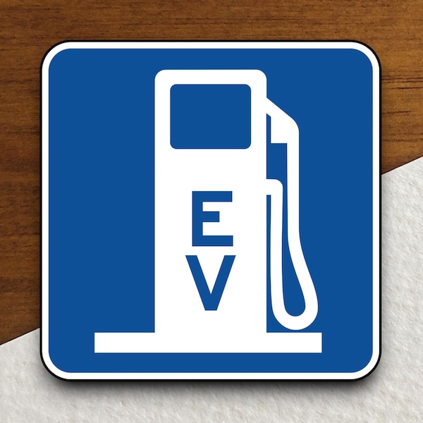 Electric vehicle charging ev sticker, Laptop Decals, Tumbler Stickers, Water Bottle Sticker, Journal Sticker, Custom Stickers