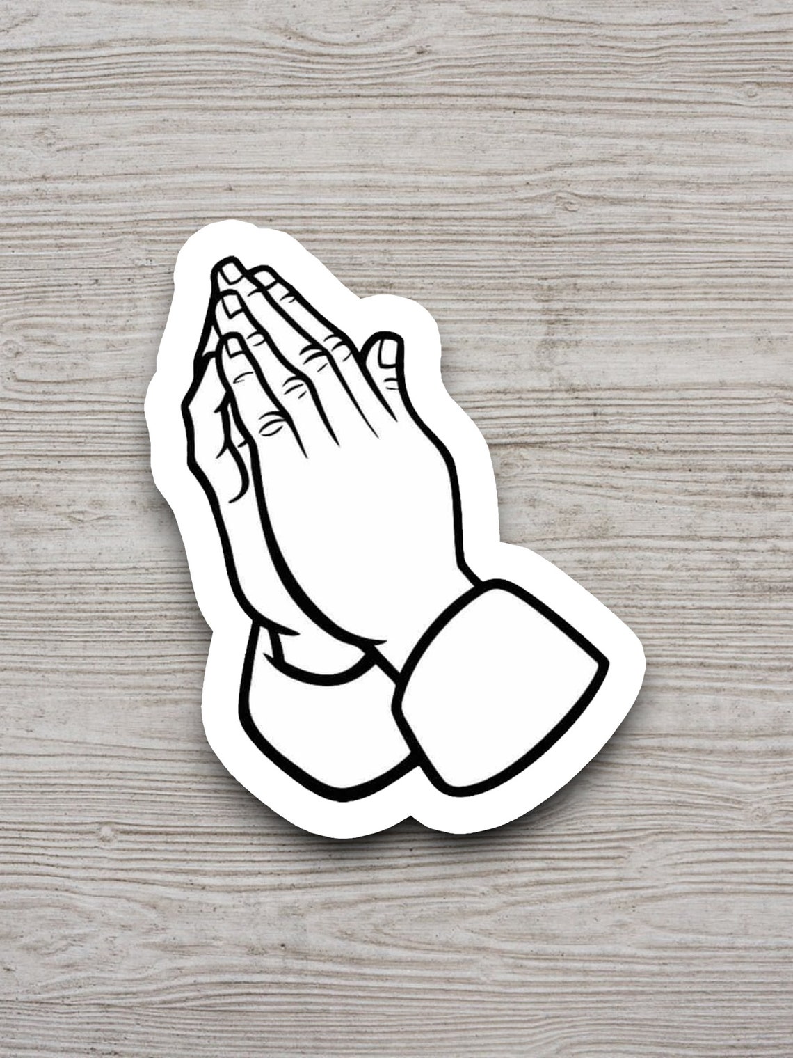 Praying Hands Sticker, Faith Sticker, Religious Sticker, Faith Sticker ...