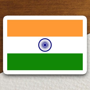 Indien Aufkleber, Internationaler Aufkleber, Aufkleber, AUFKLEBER
