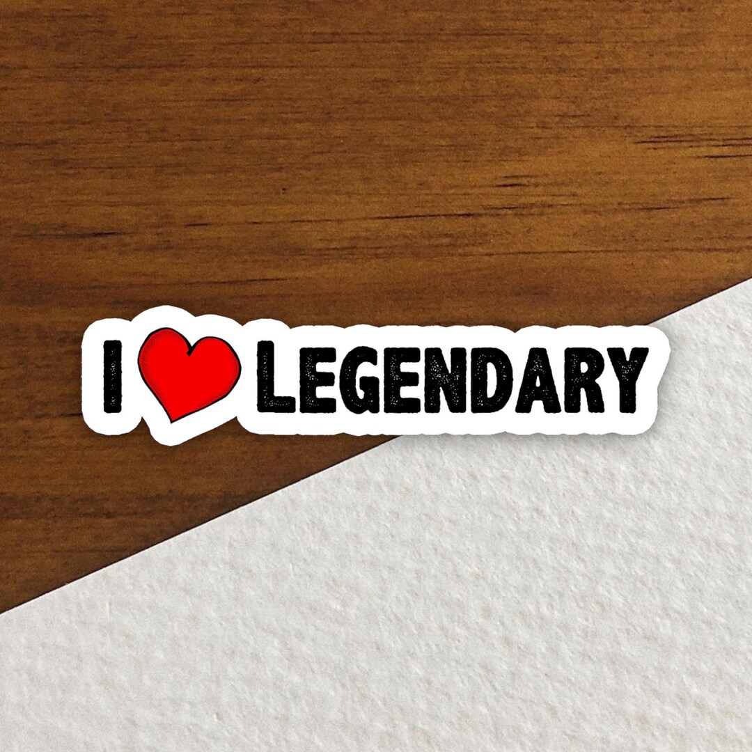 Legendary Sticker I Love Legendary Sticker, Pokémon Sticker, Heart Sticker, Love Sticker ...