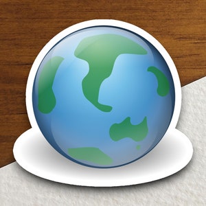 Colorful Planet Sticker, Teacher Sticker, Education Sticker, School Sticker, Cute Sticker