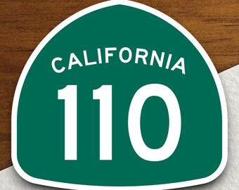 ロードサイン CALIFORNIA 110 STATE ROUTE ロードサイン CALIFORNIA 110 STATE ROUTE ロードサイン CALIFORNIA