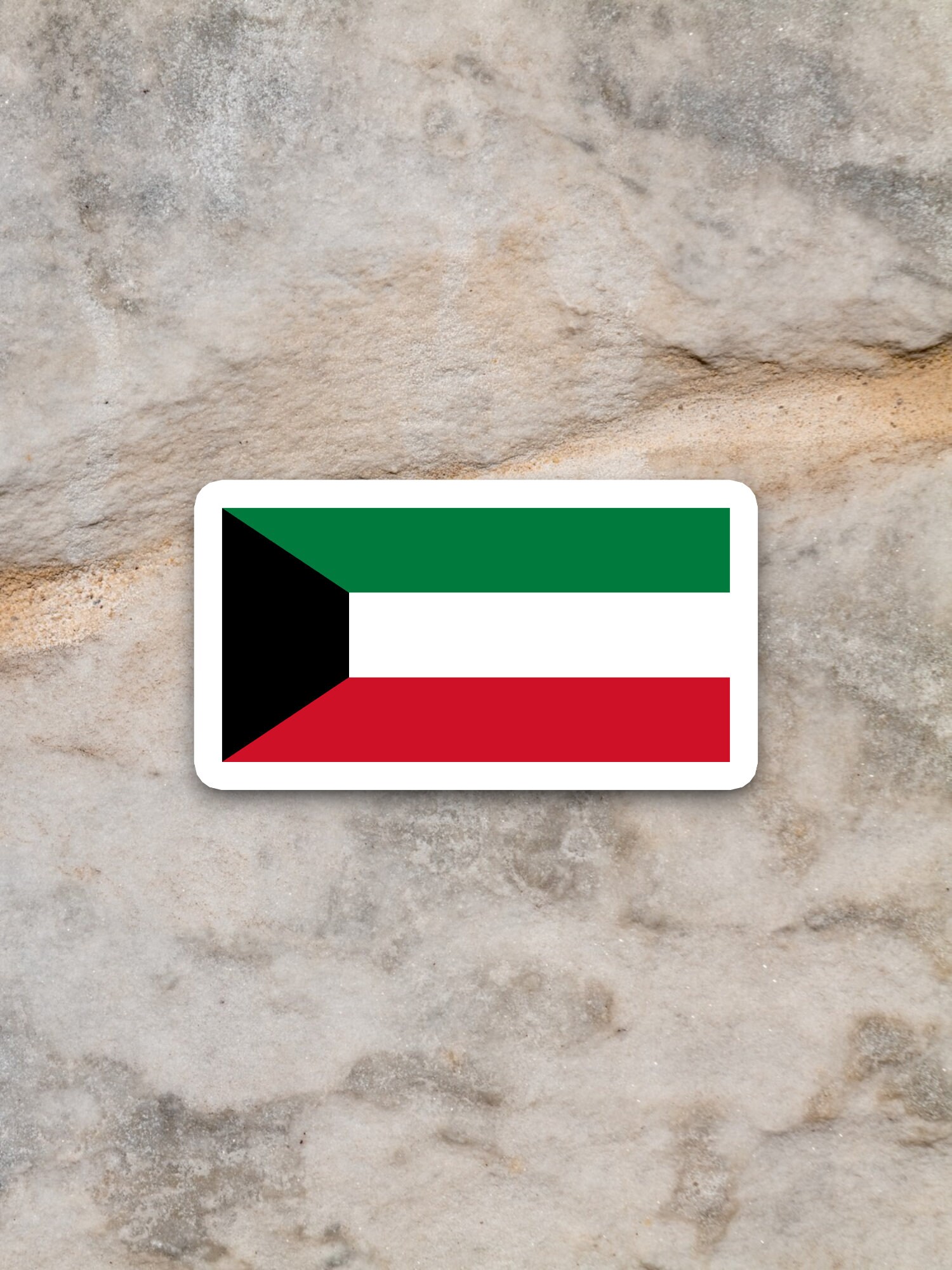 Kuwait Sticker Kuwait Country Flag Sticker, International Country Sticker ...