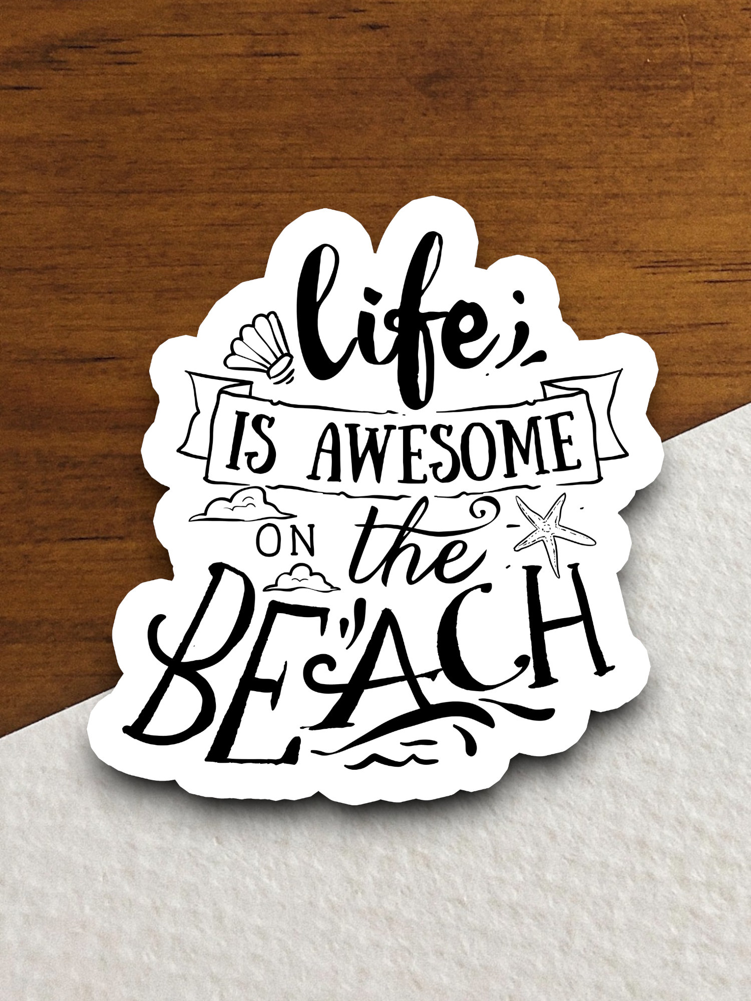 Beach Life Stickers, Vacation Sticker, Travel Sticker, Room Decor ...