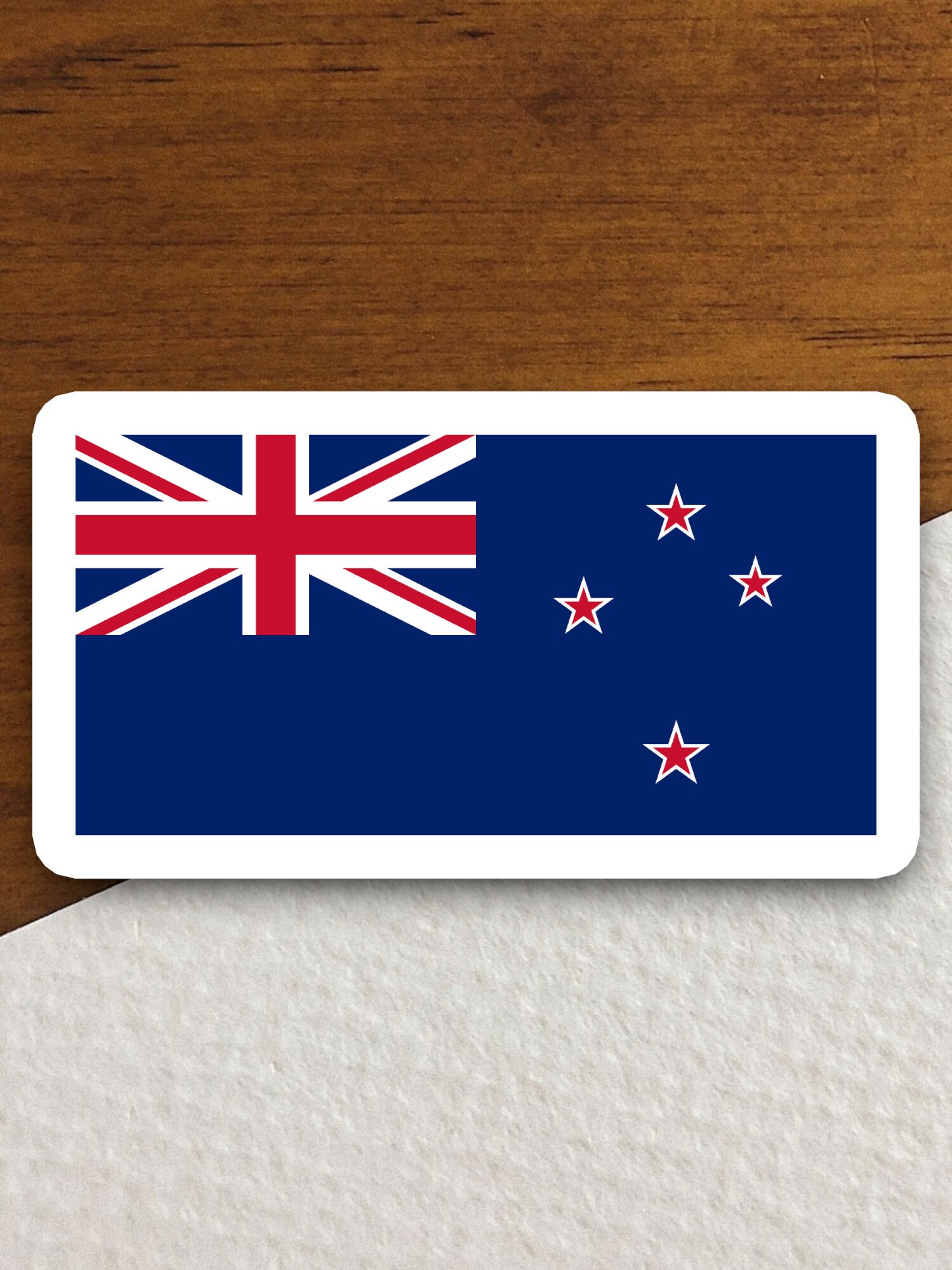 6x Neuseeland-Flaggen-Aufkleber Mit Kiwi – Je 4x2,7 Cm, Wetterfestes Vinyl, Selbstklebend Für Auto, Helm, Laptop & Mehr