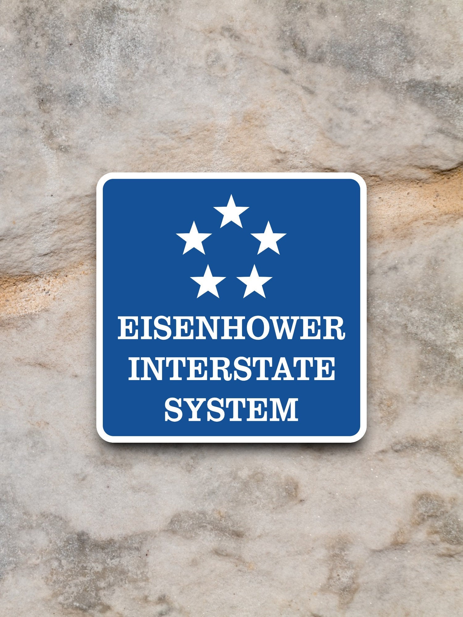 Eisenhower Interstate System Route Sticker, Interstate Highway Sign  Expressway Stickers, Highway Sign Road Trip Sticker - Etsy, image size:1500x2000