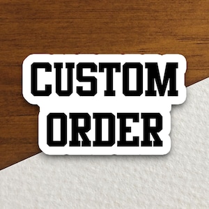 Pedido personalizado