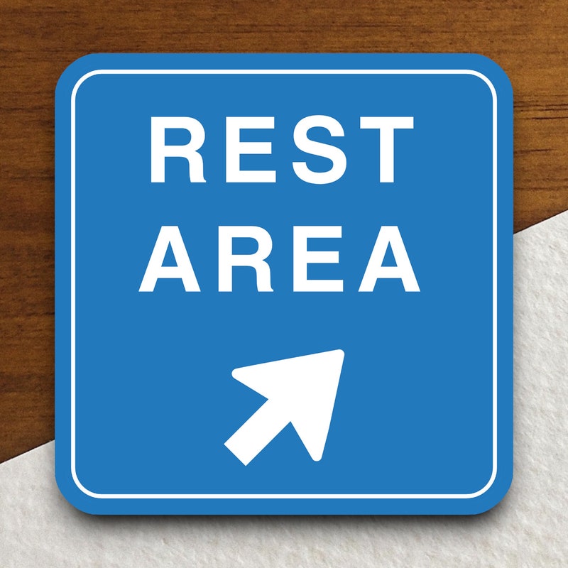 Rest Area Sign - Etsy
