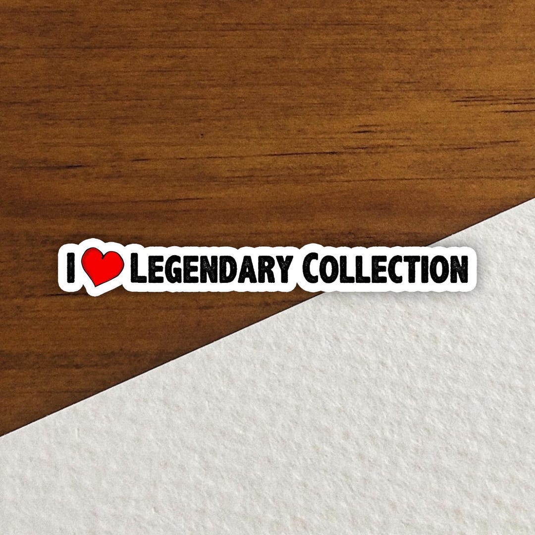 Legendary Sticker I Love Legendary Collection Sticker, Pokémon Sticker, Heart Sticker ...