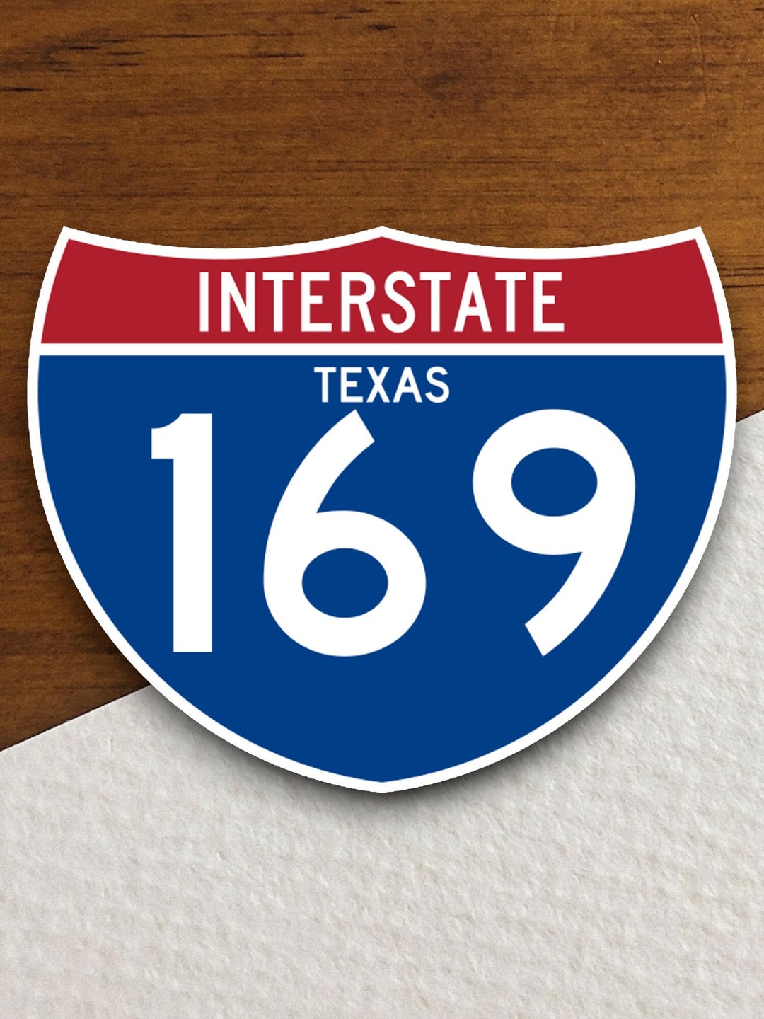 Interstate Route 169 Texas Sticker, Texas Sticker, Interstate Highway ...