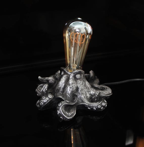 Lichaam De controle krijgen nogmaals Octopus Lamp Steampunk Vintage - Etsy