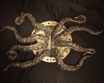 Big Octopus pair doorhandles steampunk vintage limited edition ORIGINAL