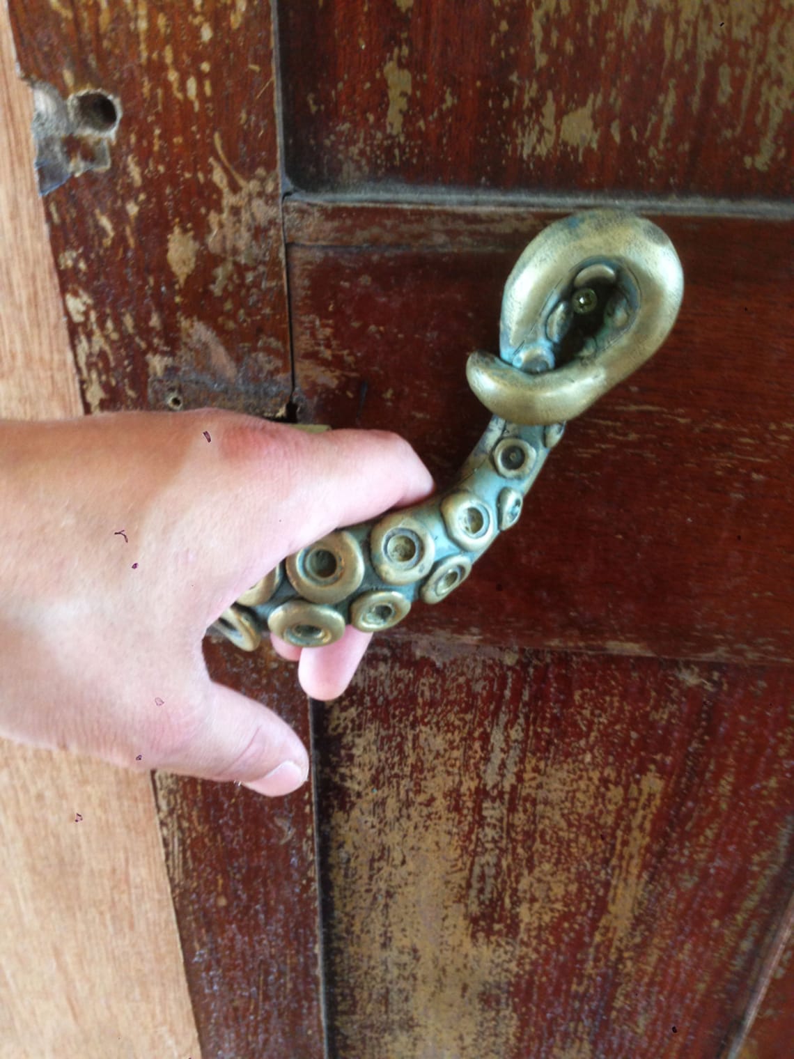 Steampunk Vintage Octopus Door Handle Etsy