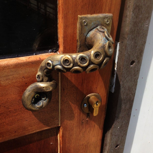 Octopus Door Handle Etsy