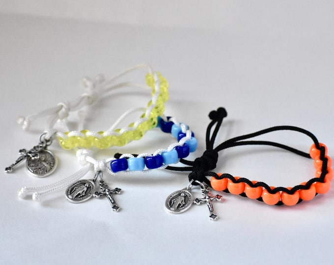Kid's Custom Sacrifice Beads/Mini Rosary Bracelet