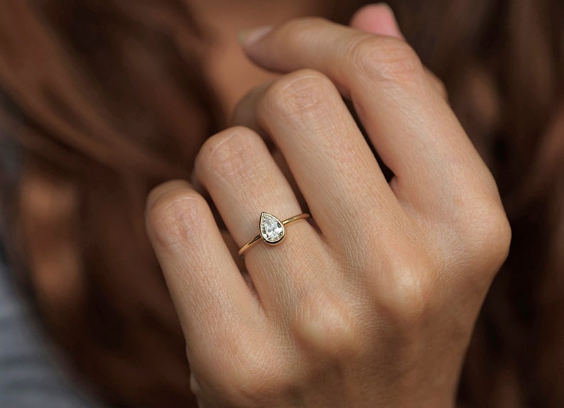 pear solitaire engagement ring pear solitaire engagement ring